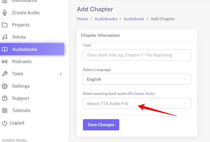 ODIO.AI - How to Create Audiobook