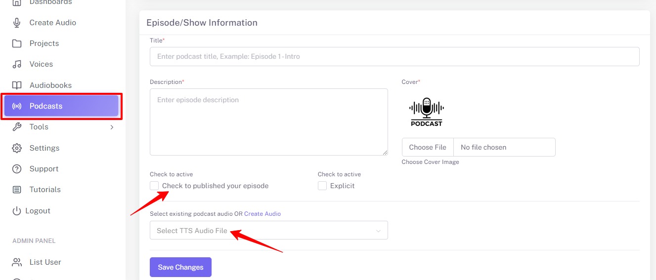 ODIO.AI - How to Create Audiobook