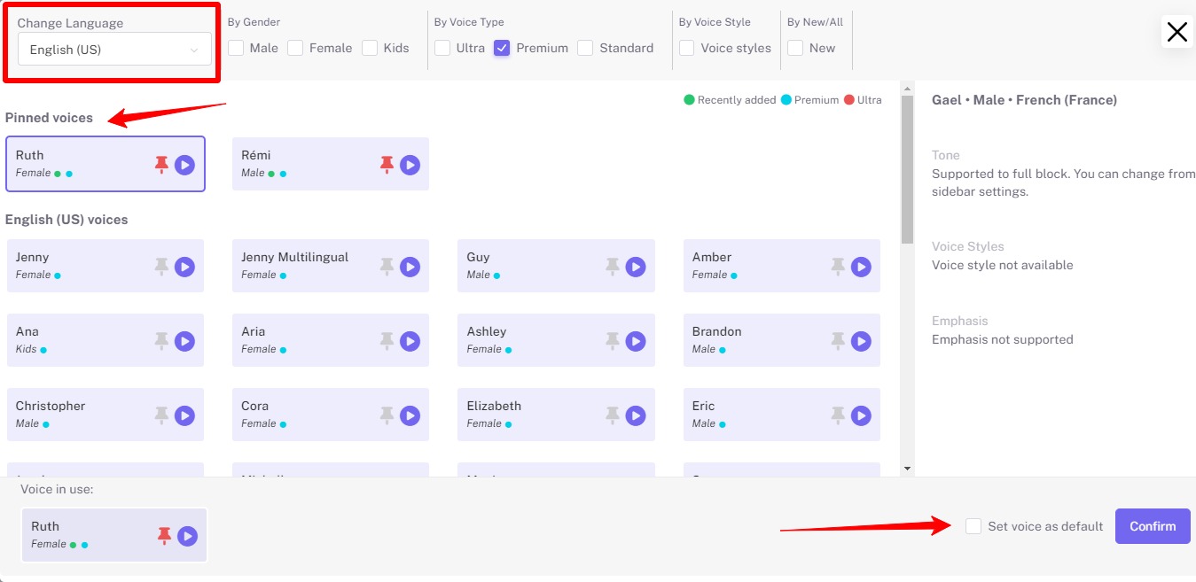 ODIO.AI - How to Create Audio
